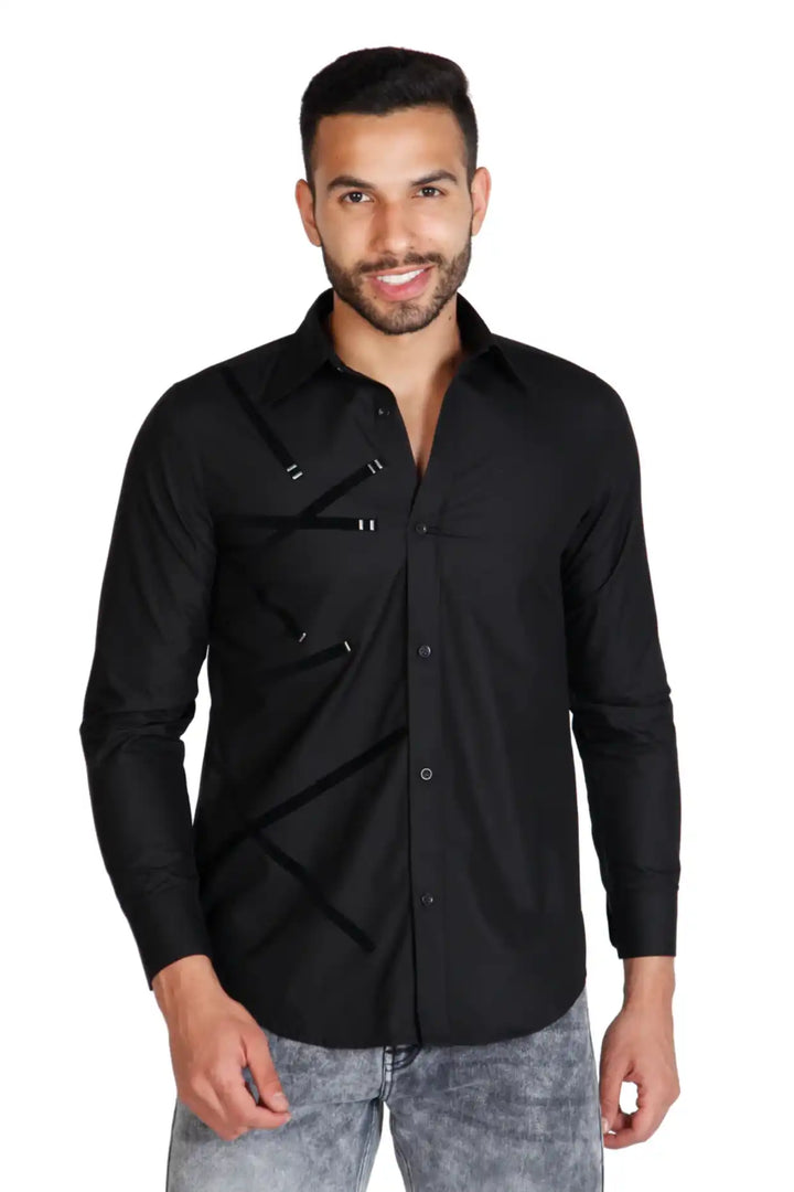 X Factor Black Men's Shirt