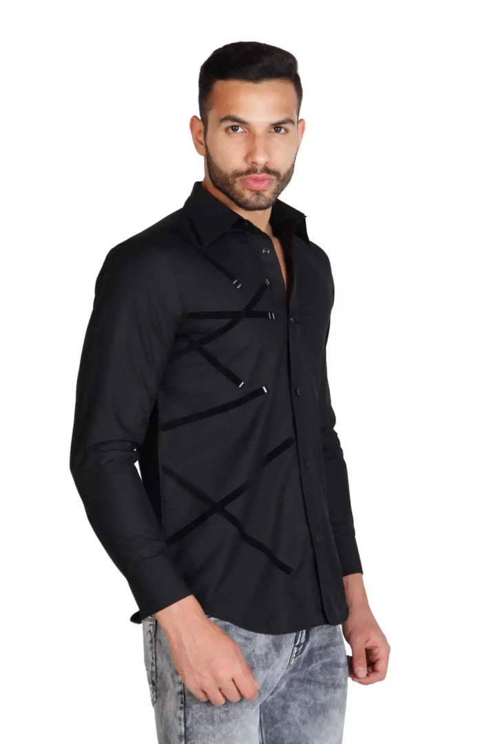 X Factor Black Men's Shirt