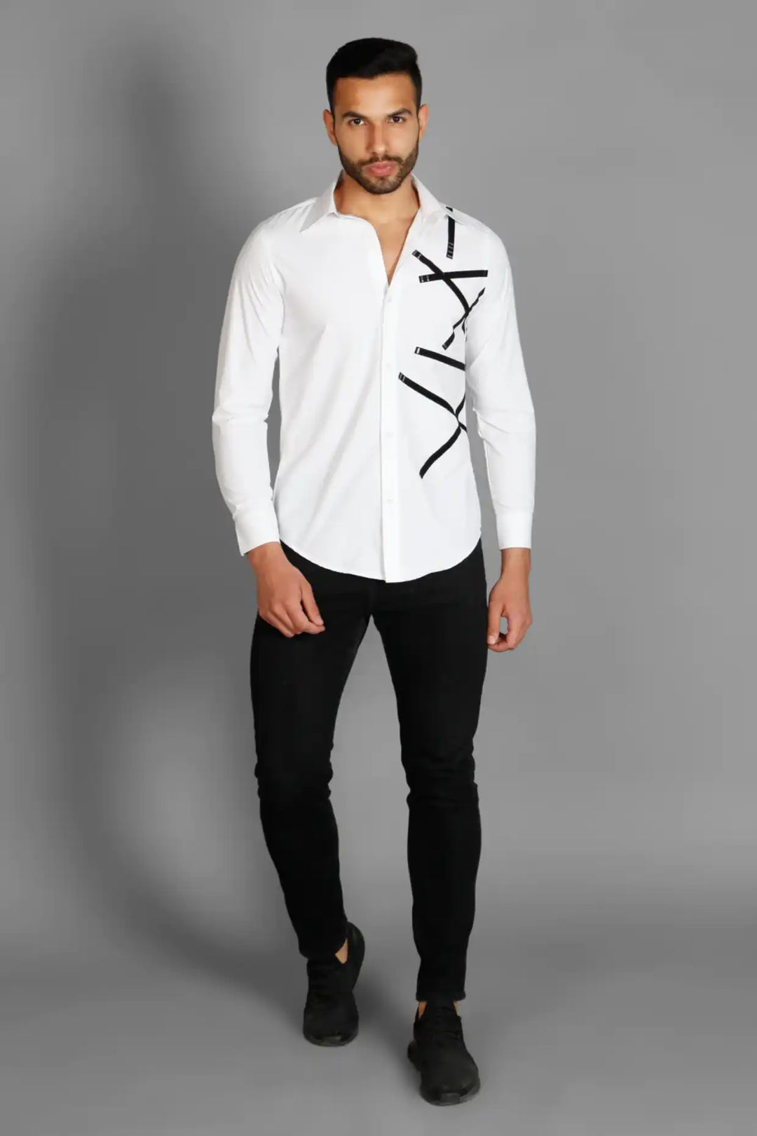 X Factor White Men's Shirt