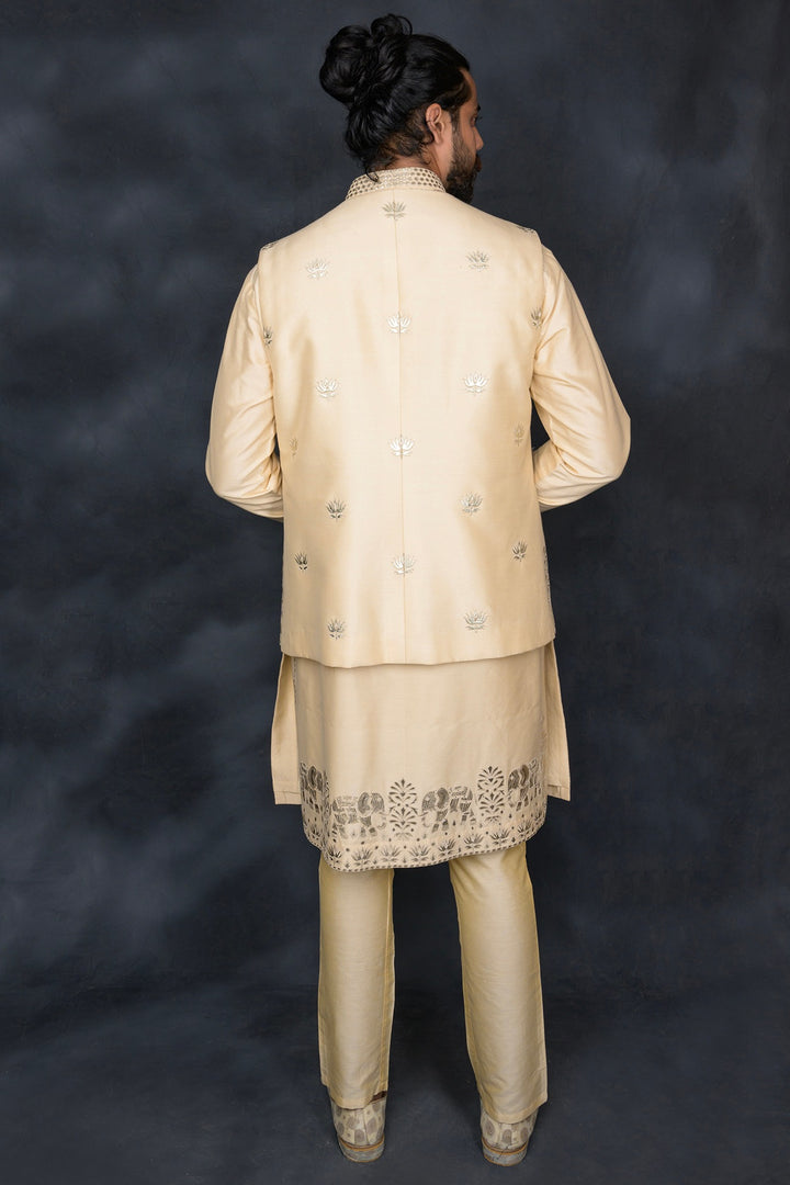 Persona Short Jacket & Kurta Set