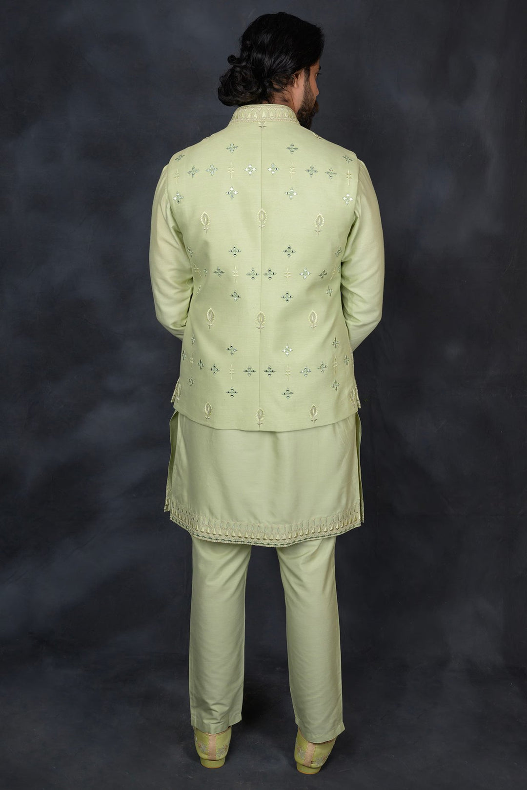 Prime Short Jacket & Kurta Set