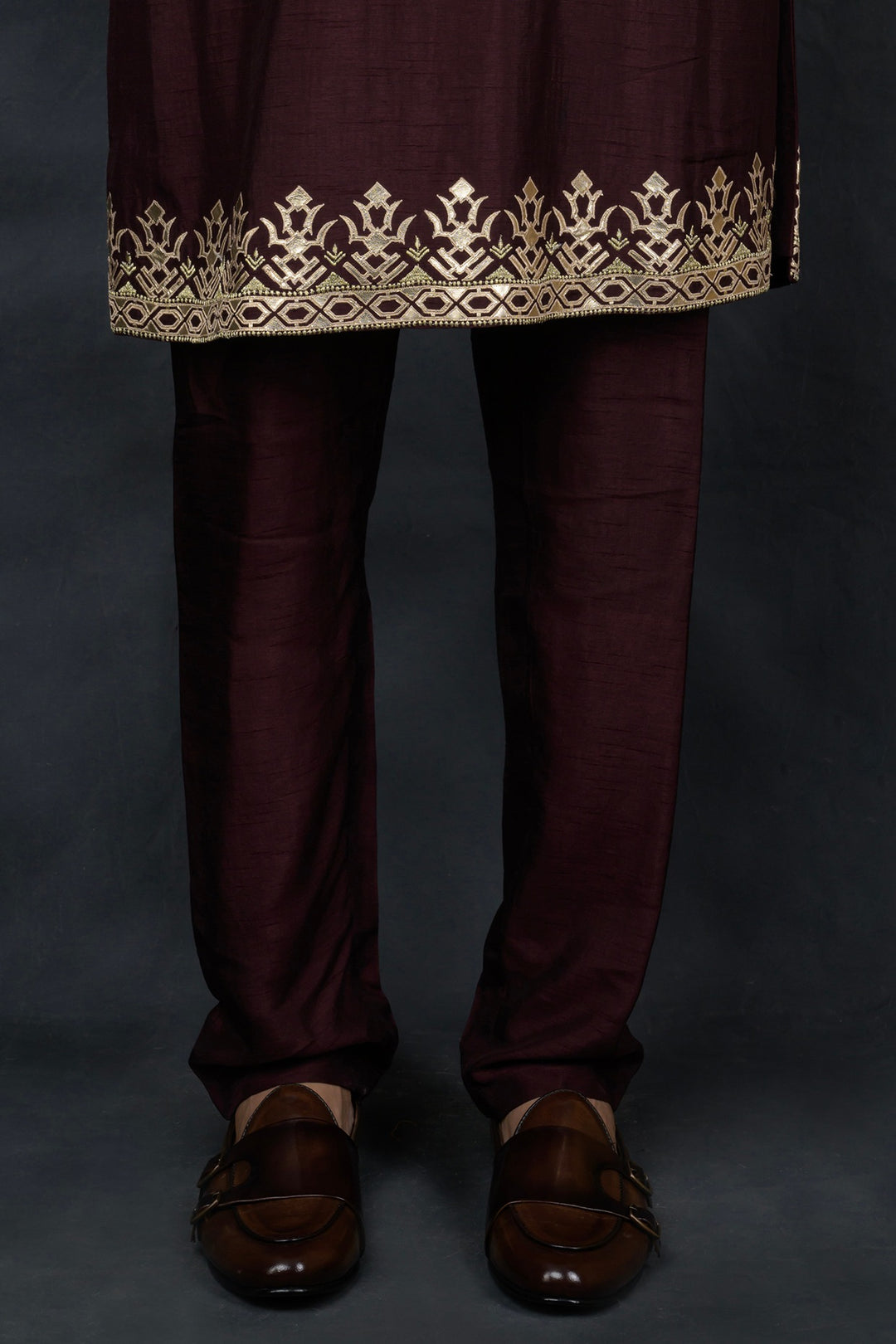 Bold Boundaries Short Open Jacket & Kurta Set