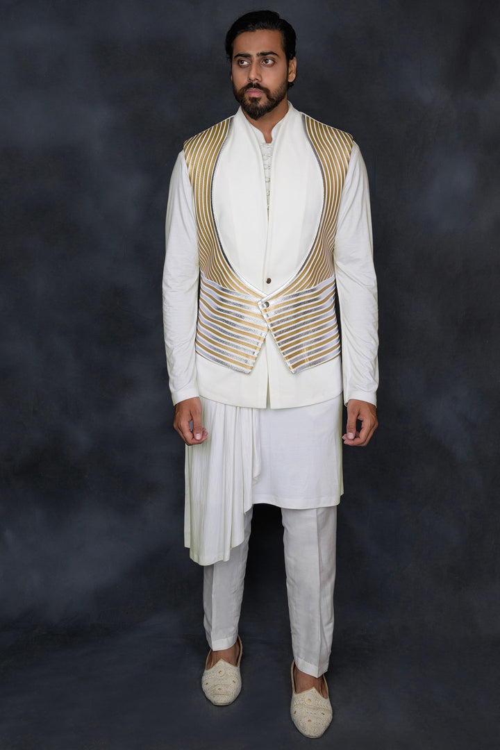 Transition Short Jacket & Kurta Set