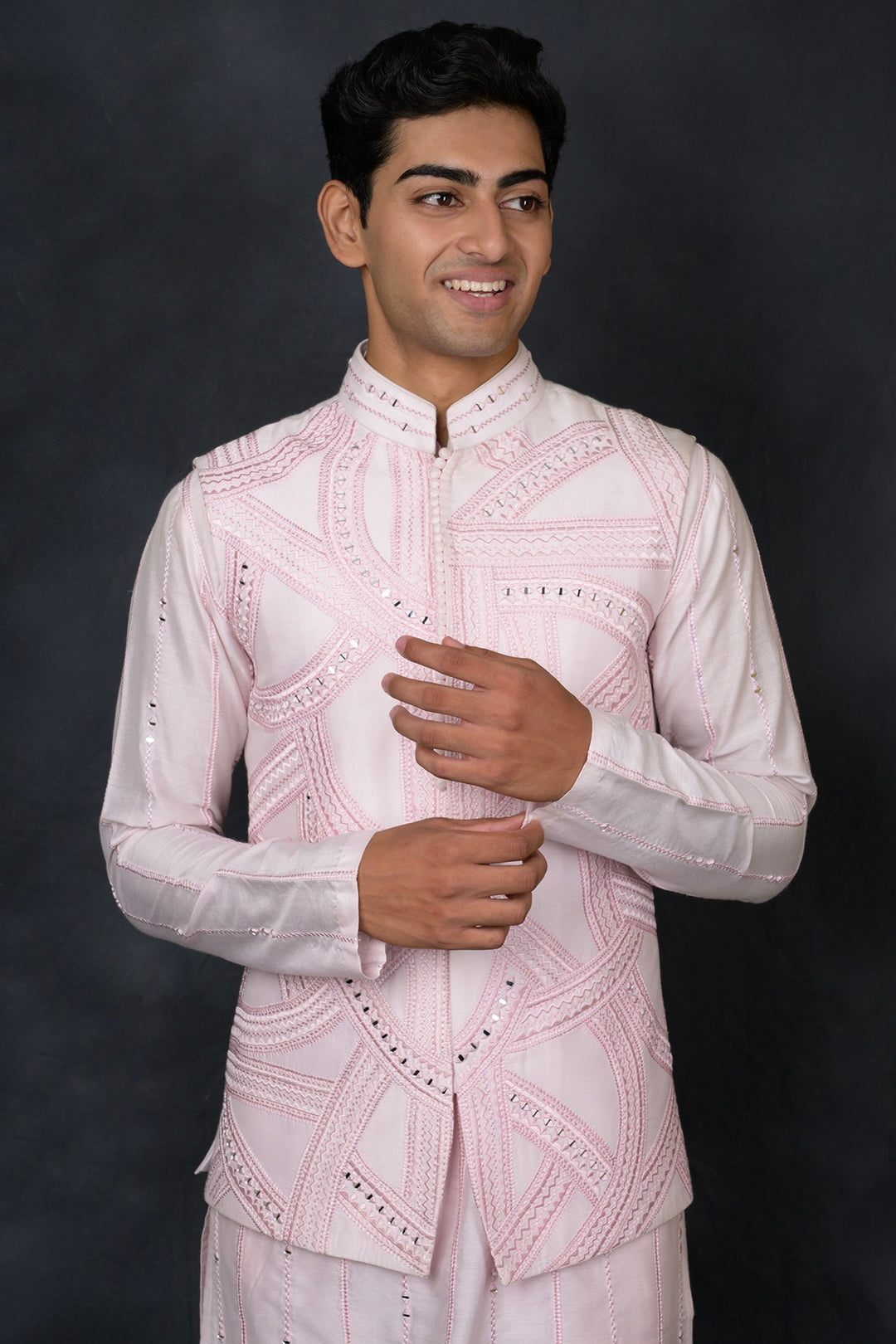 Panache Short Jacket & Kurta Set