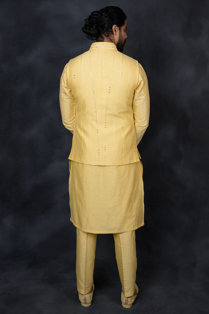 Dapper Short Jacket & Kurta Set