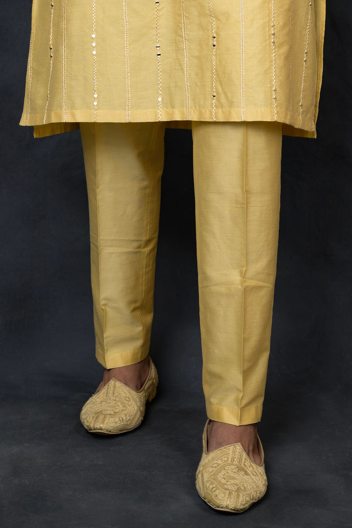 Dapper Short Jacket & Kurta Set