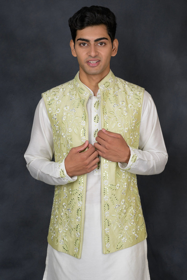 Luxe Short Jacket & Kurta Set