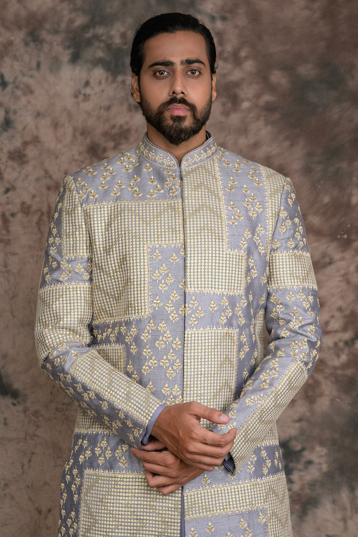 Regent Long Jacket & Kurta Set