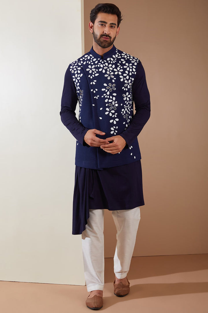 Ritzy Short Jacket & Kurta Set