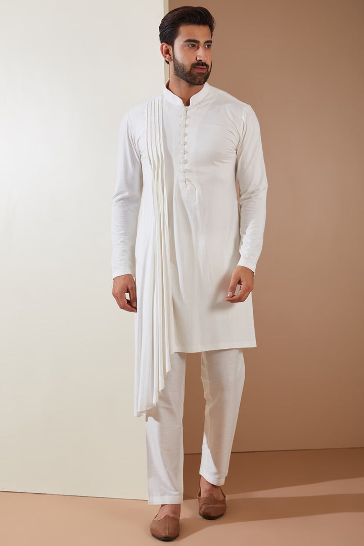 Eminent Short Jacket & Kurta Set