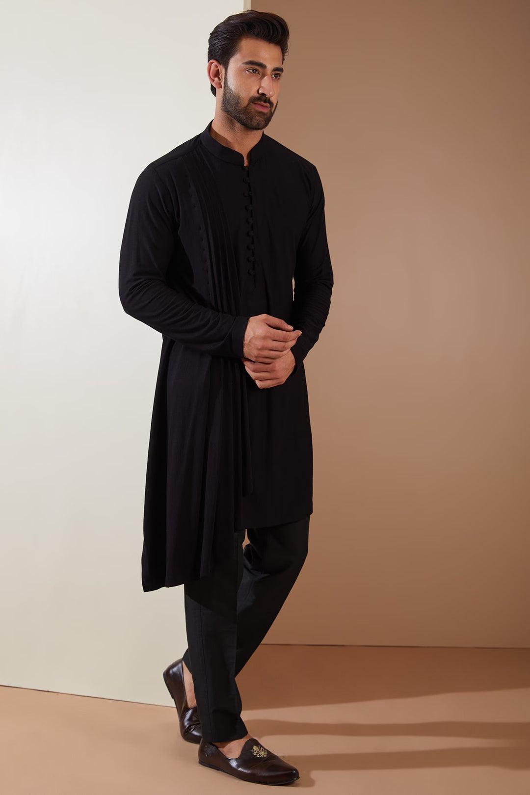 Stellare Short Jacket & Kurta Set