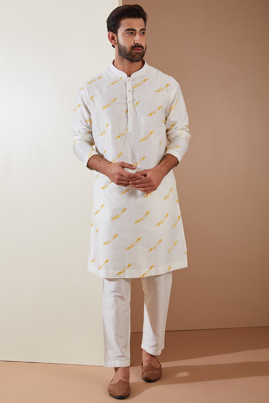 Suave Selects Short Jacket & Kurta Set