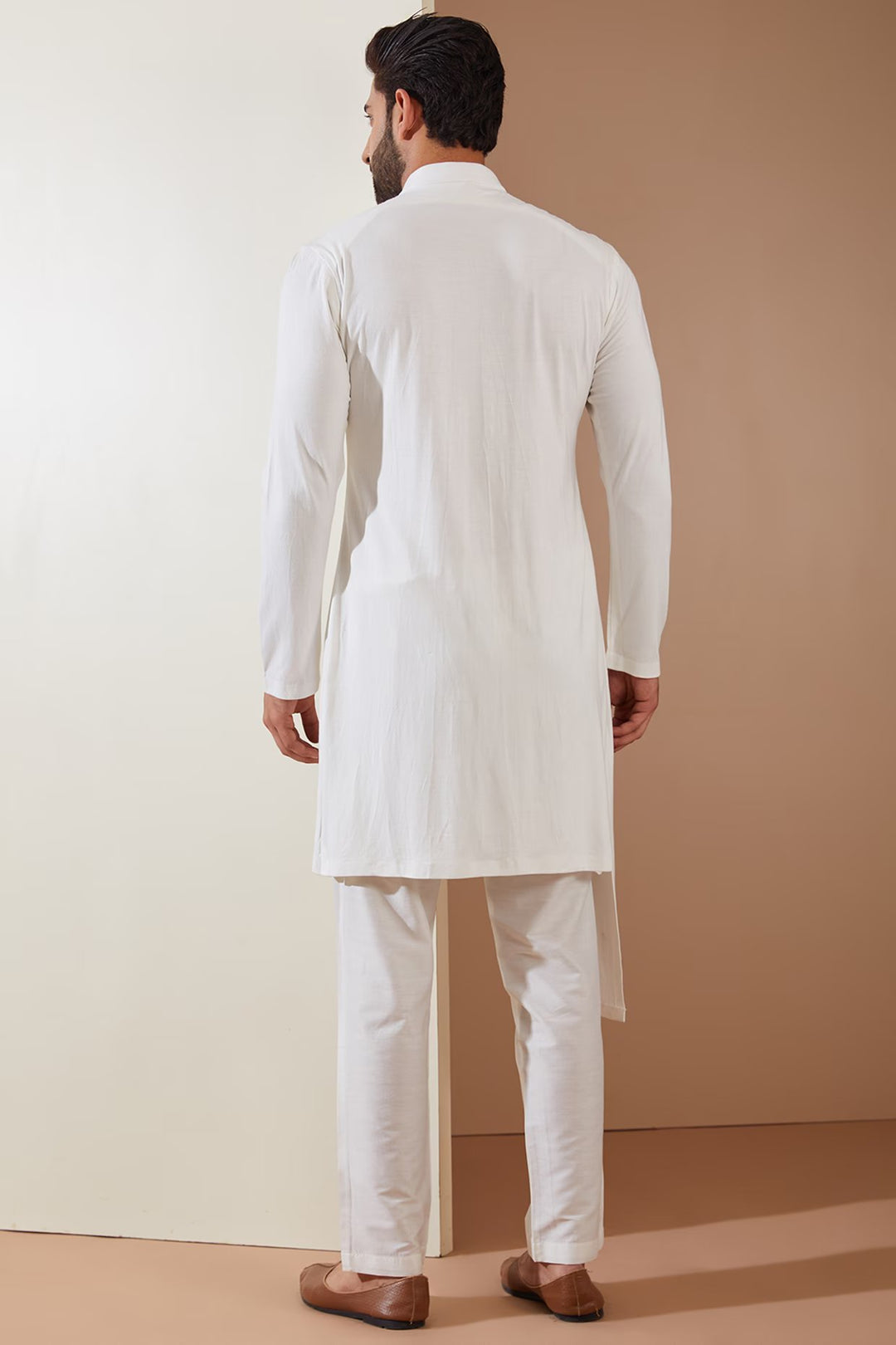 Sartorial Short Jacket & Kurta Set