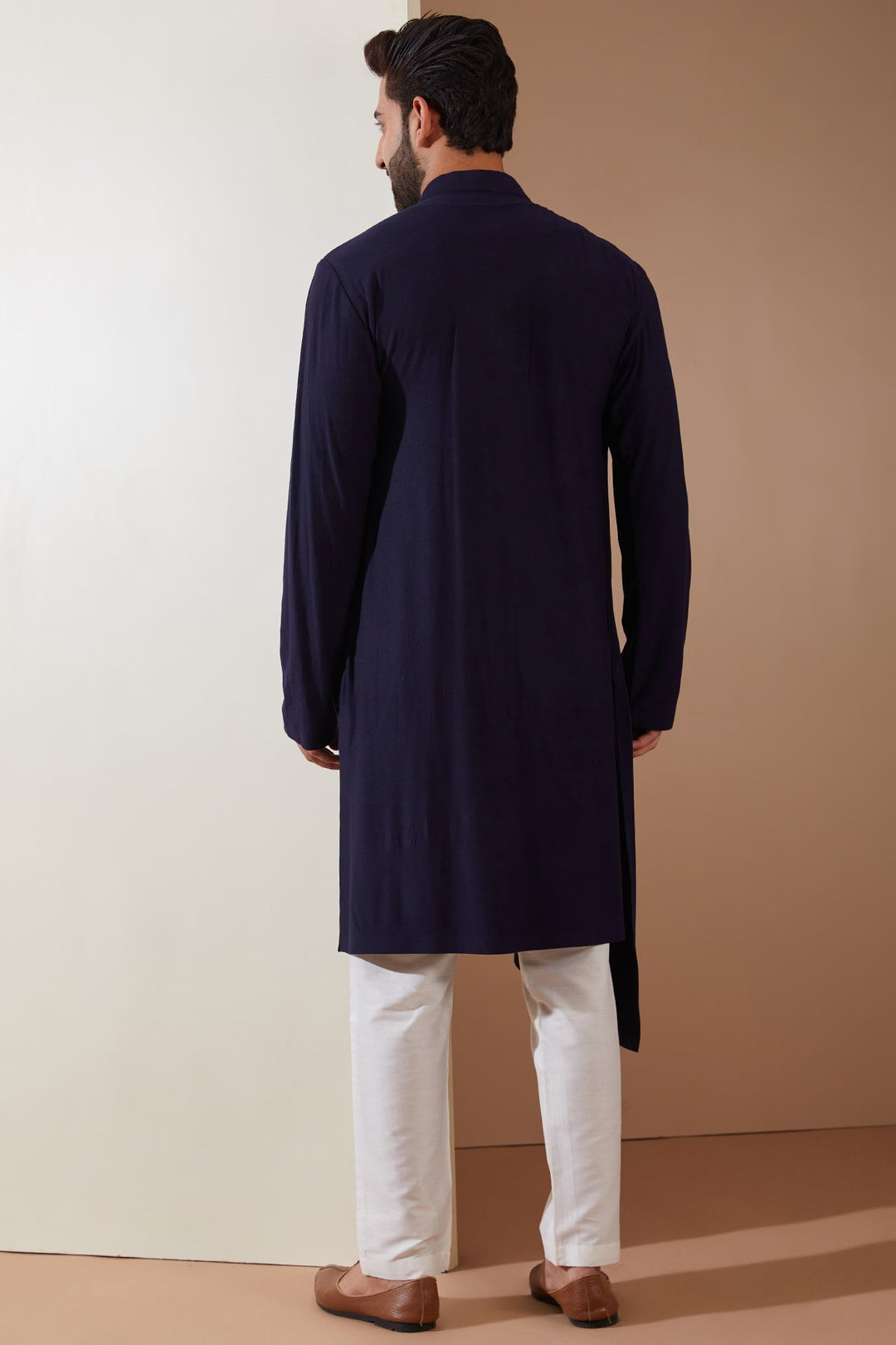 Nuanced Short Jacket & Kurta Set