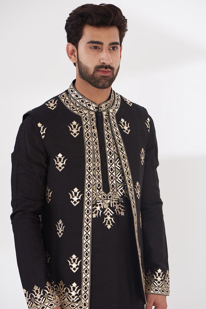 Heir Short Jacket & Kurta Set