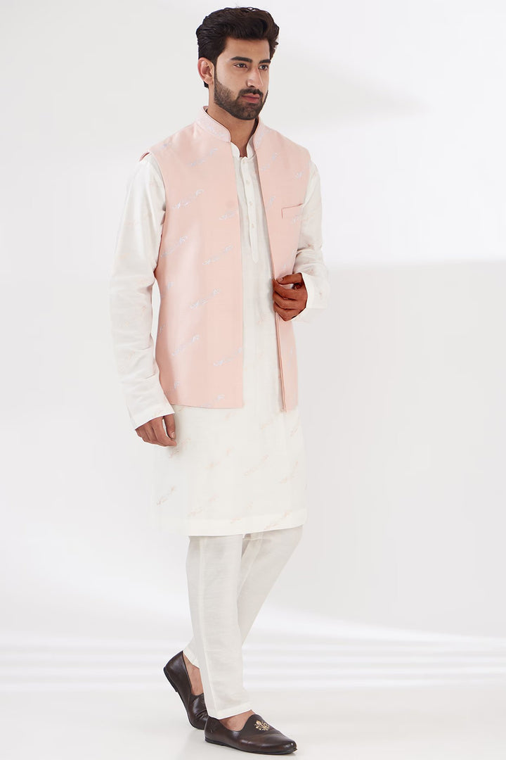 Symphony Short Jacket & Kurta Set