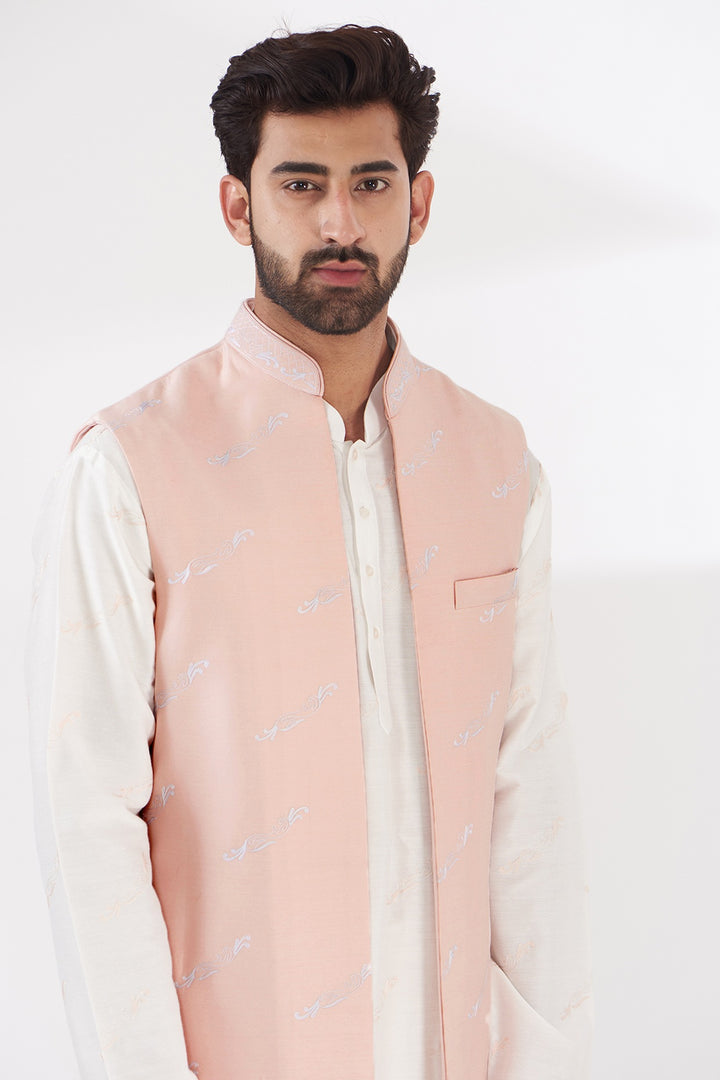 Symphony Short Jacket & Kurta Set